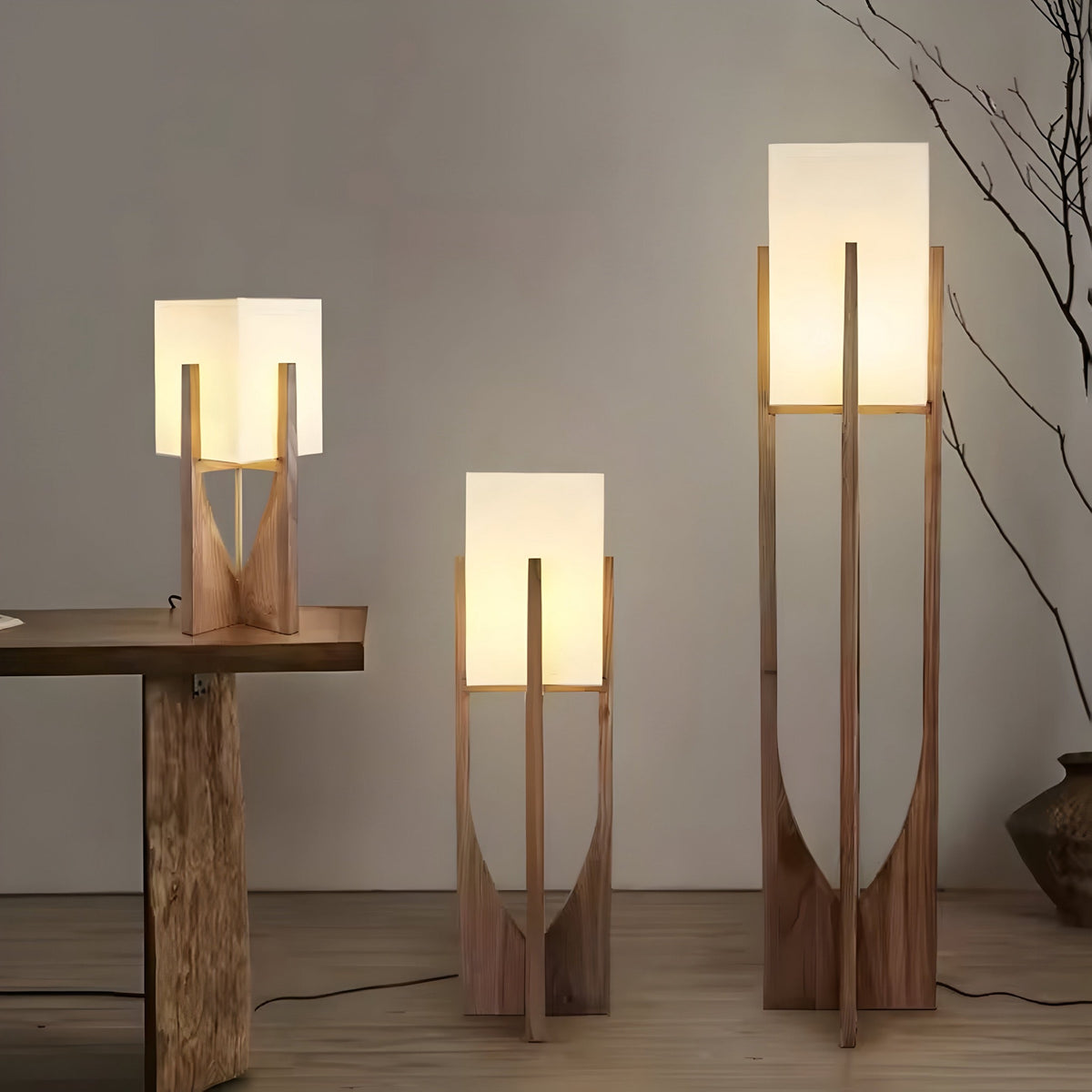 Lampadaire japonais