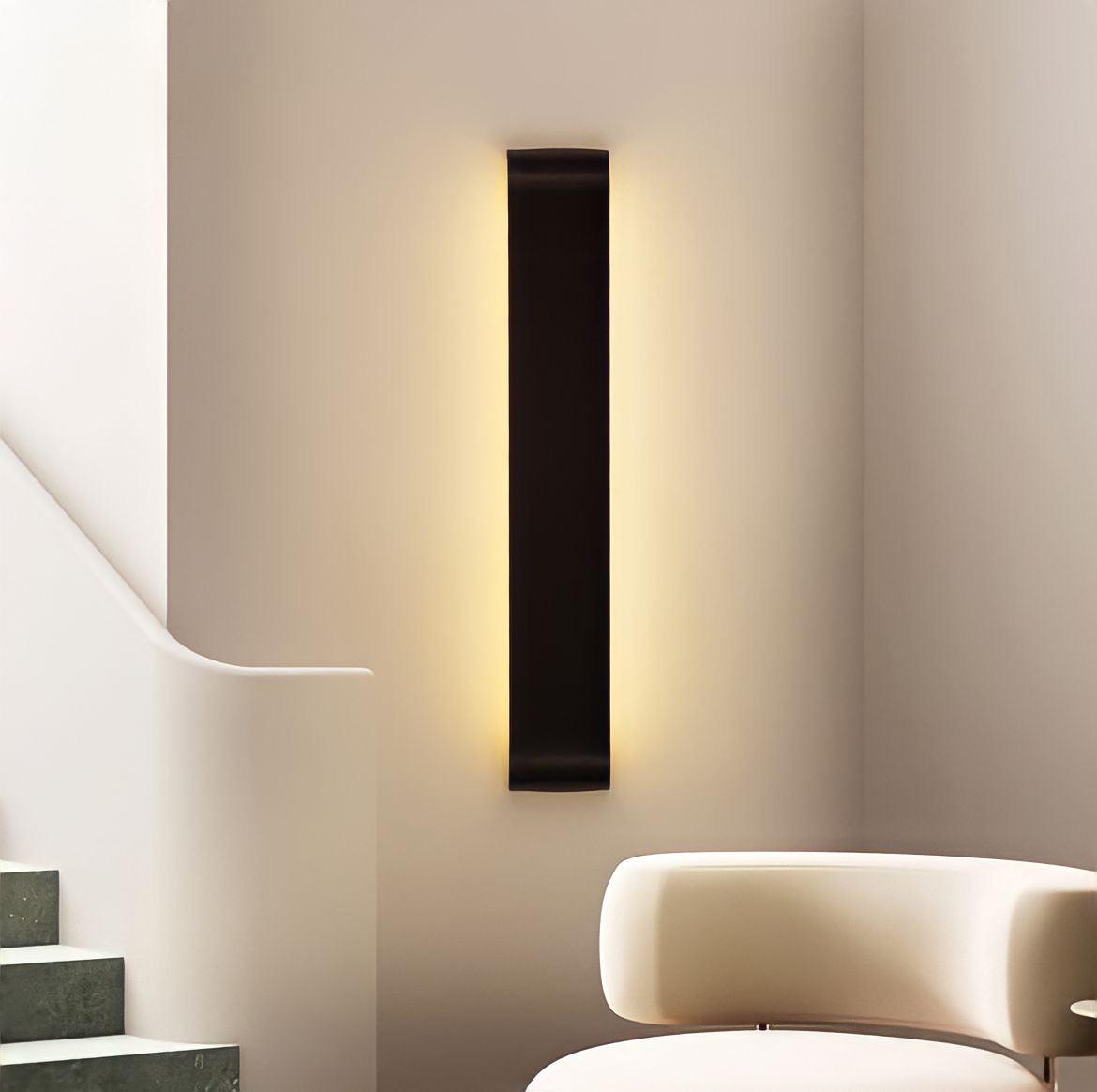 Applique murale design LED en aluminium, 25 à 50 cm, vue 2