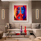 Applique murale design LED linéaire, intérieur ou extérieur, vue 6