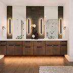 Applique murale design LED linéaire, intérieur ou extérieur, vue 8
