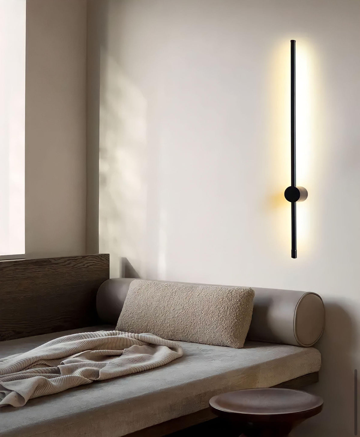 Applique murale design pivotante à 360° en aluminium, vue 4