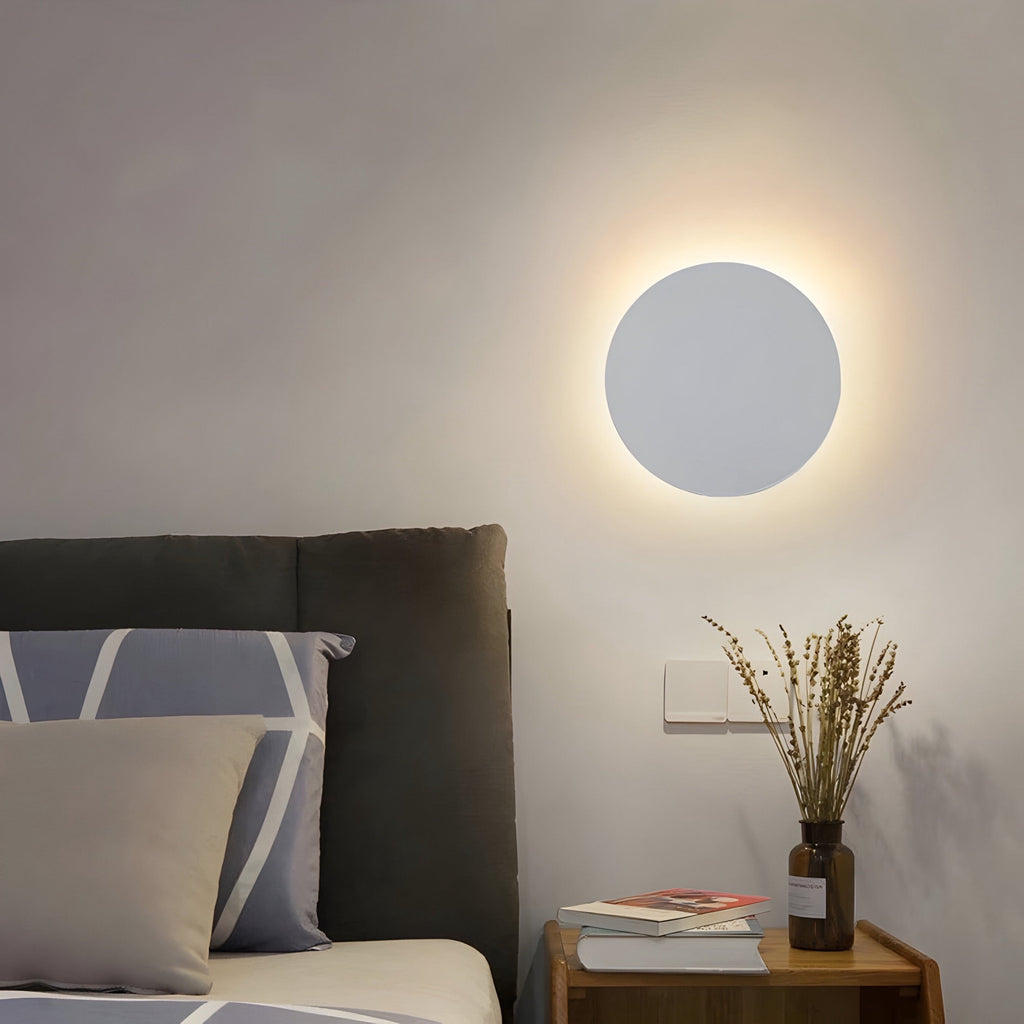 Applique murale design ronde effet éclipse Eclipse, vue 2