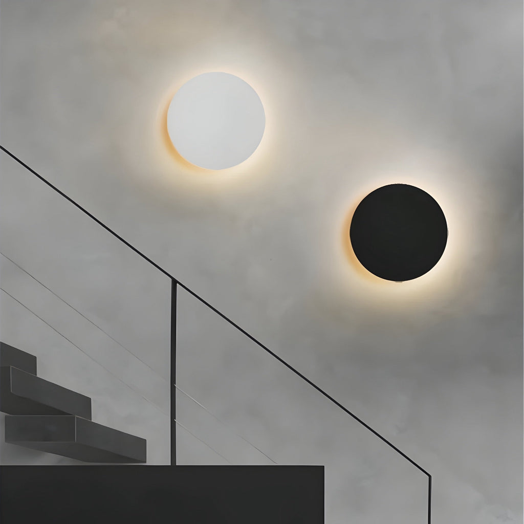 Applique murale design ronde effet éclipse Eclipse, vue 5