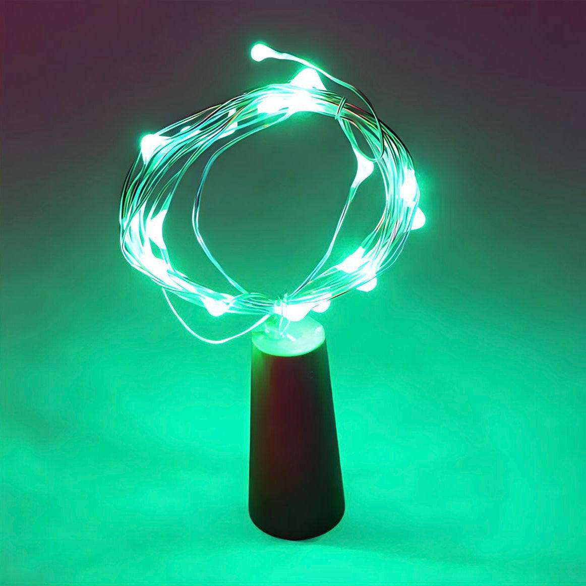Guirlande LED pour bouteille avec bouchon interrupteur, vue 13