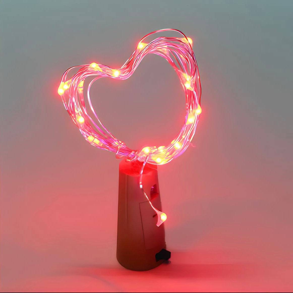 Guirlande LED pour bouteille avec bouchon interrupteur, vue 14
