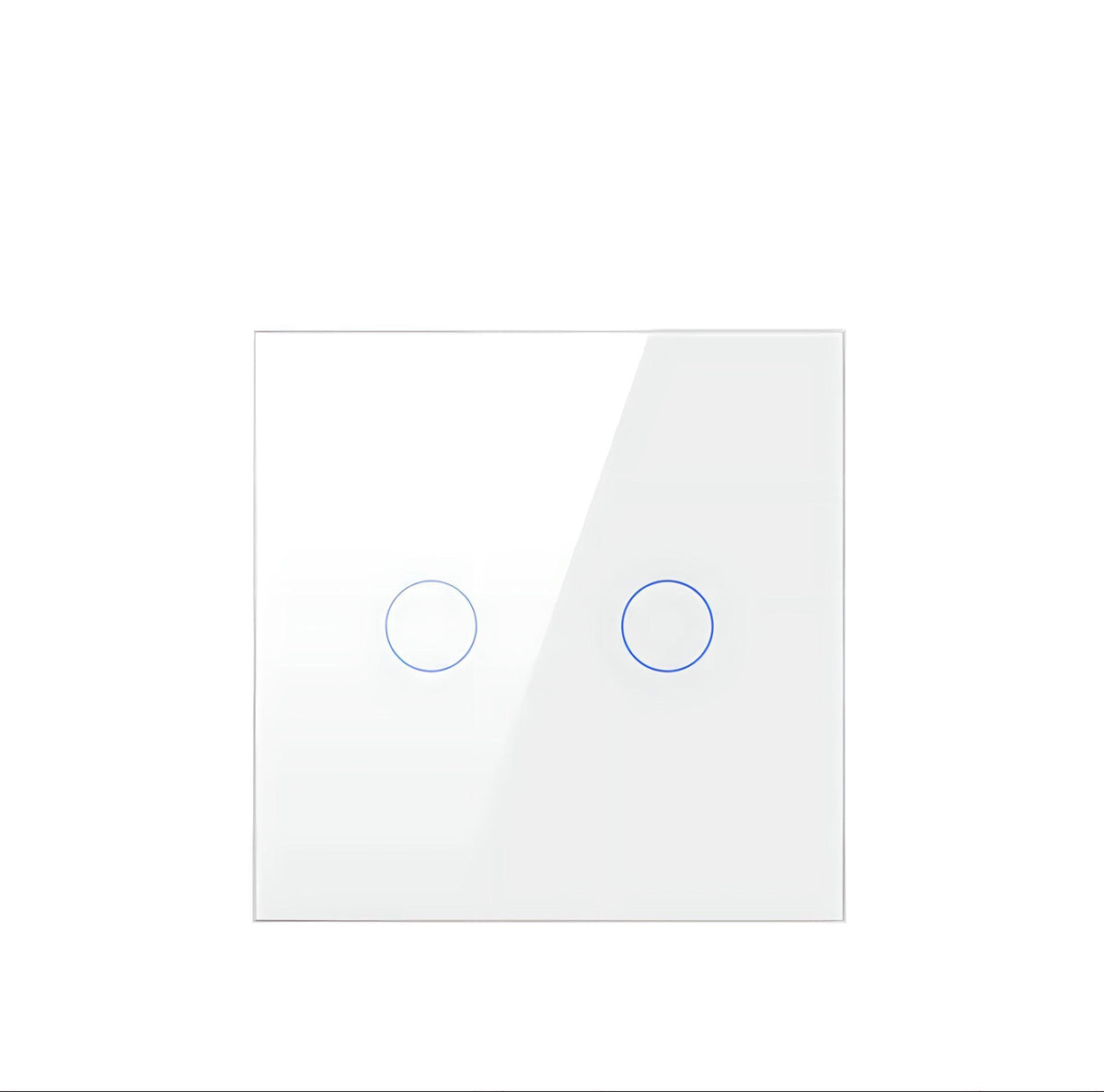 Interrupteur tactile connecté Wi-Fi ou Zigbee en verre trempé, vue 12