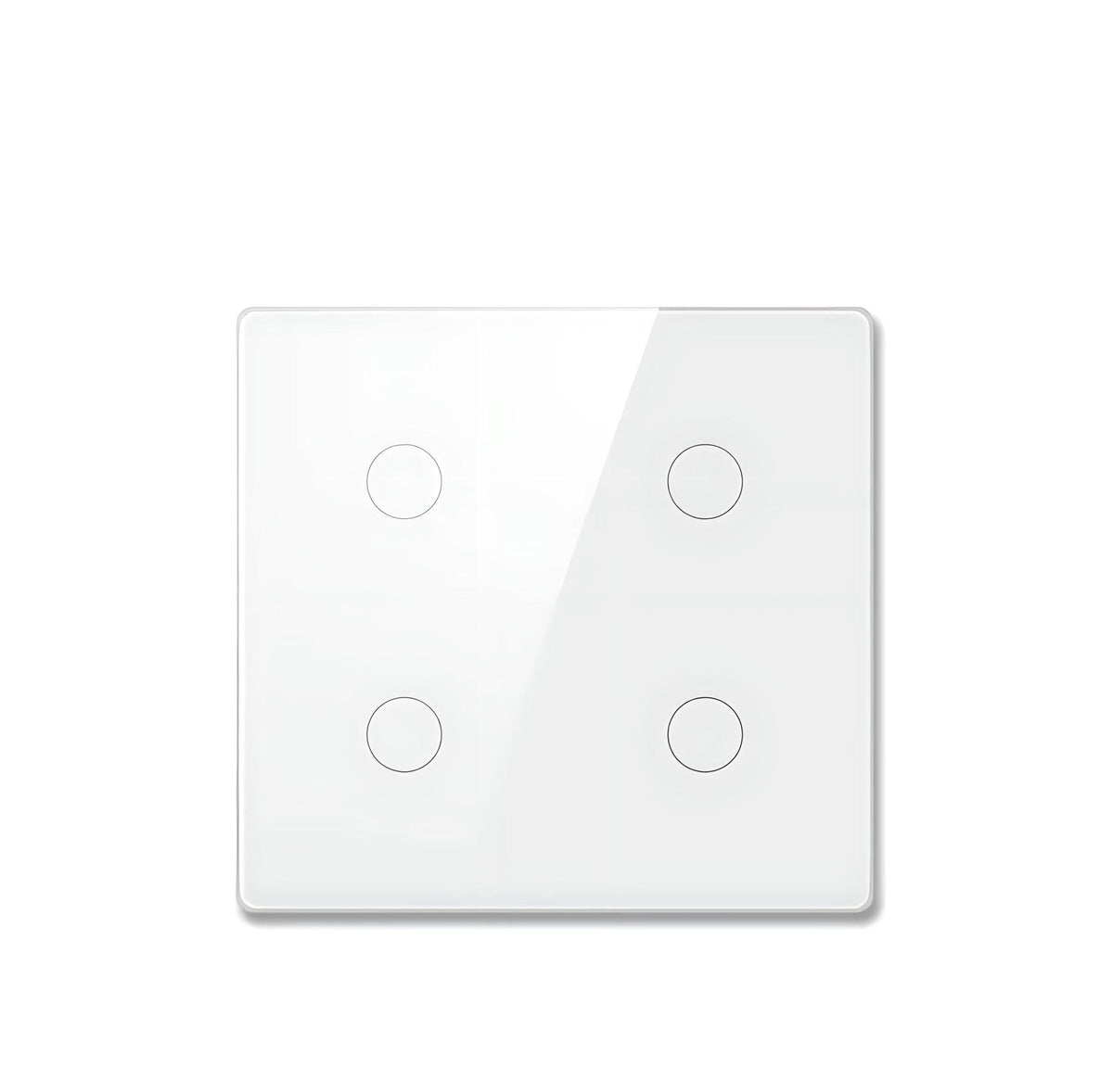 Interrupteur tactile connecté Wi-Fi ou Zigbee en verre trempé, vue 7