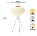 Lampadaire japonais en papier façon lampion Yuzzo, vue 7