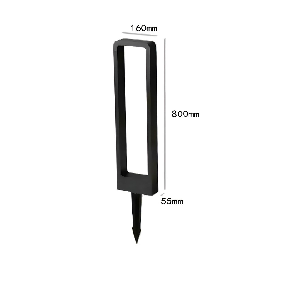 Lampe de jardin LED IP68 avec piquet ou fixation à visser, vue 15