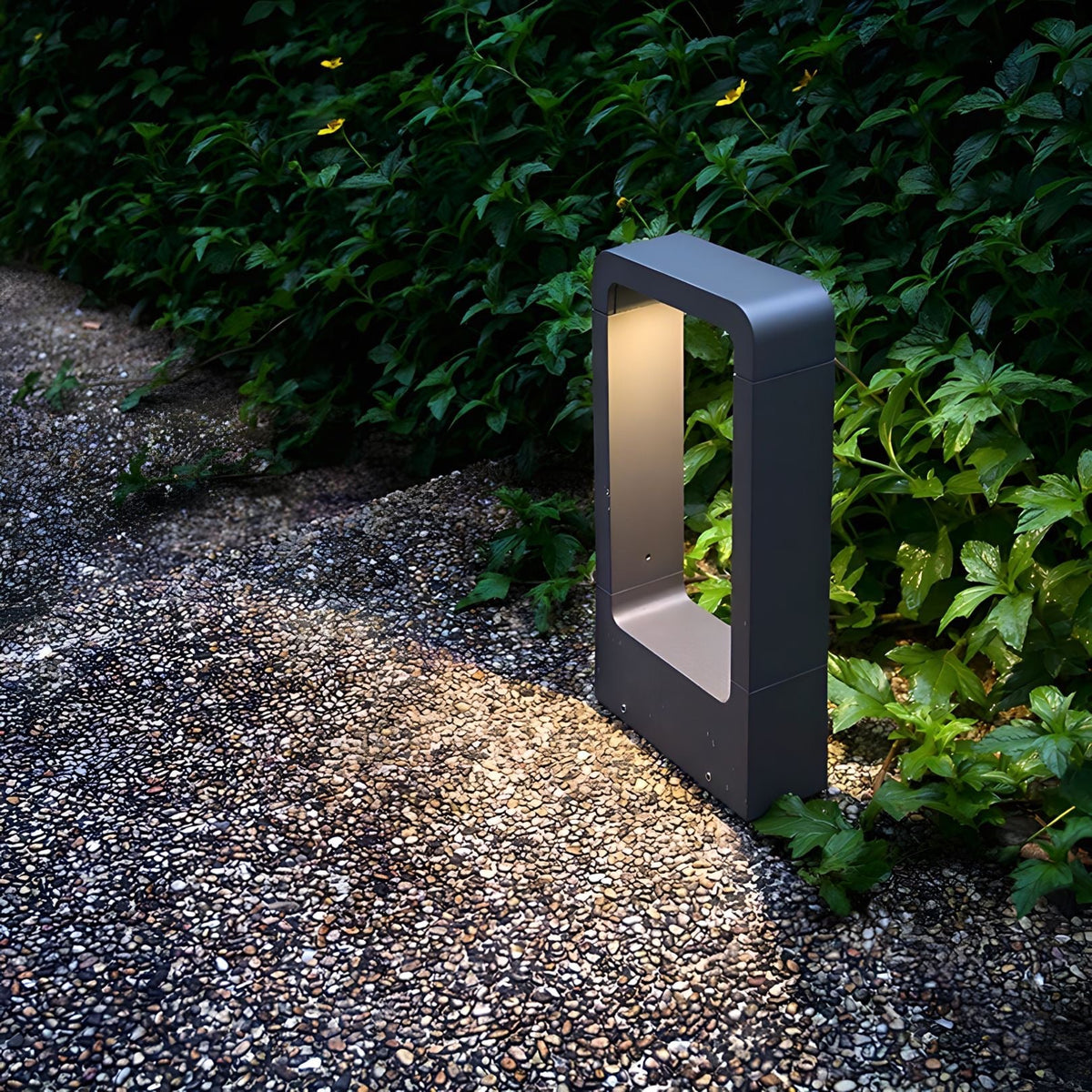 Lampe de jardin LED IP68 avec piquet ou fixation à visser, vue 4