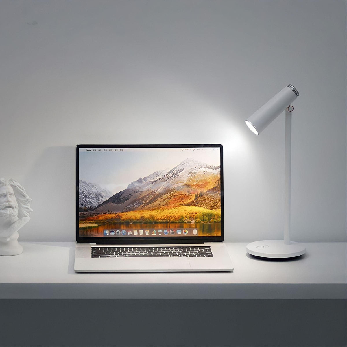Lampe sans fil de bureau LED rechargeable USB-C