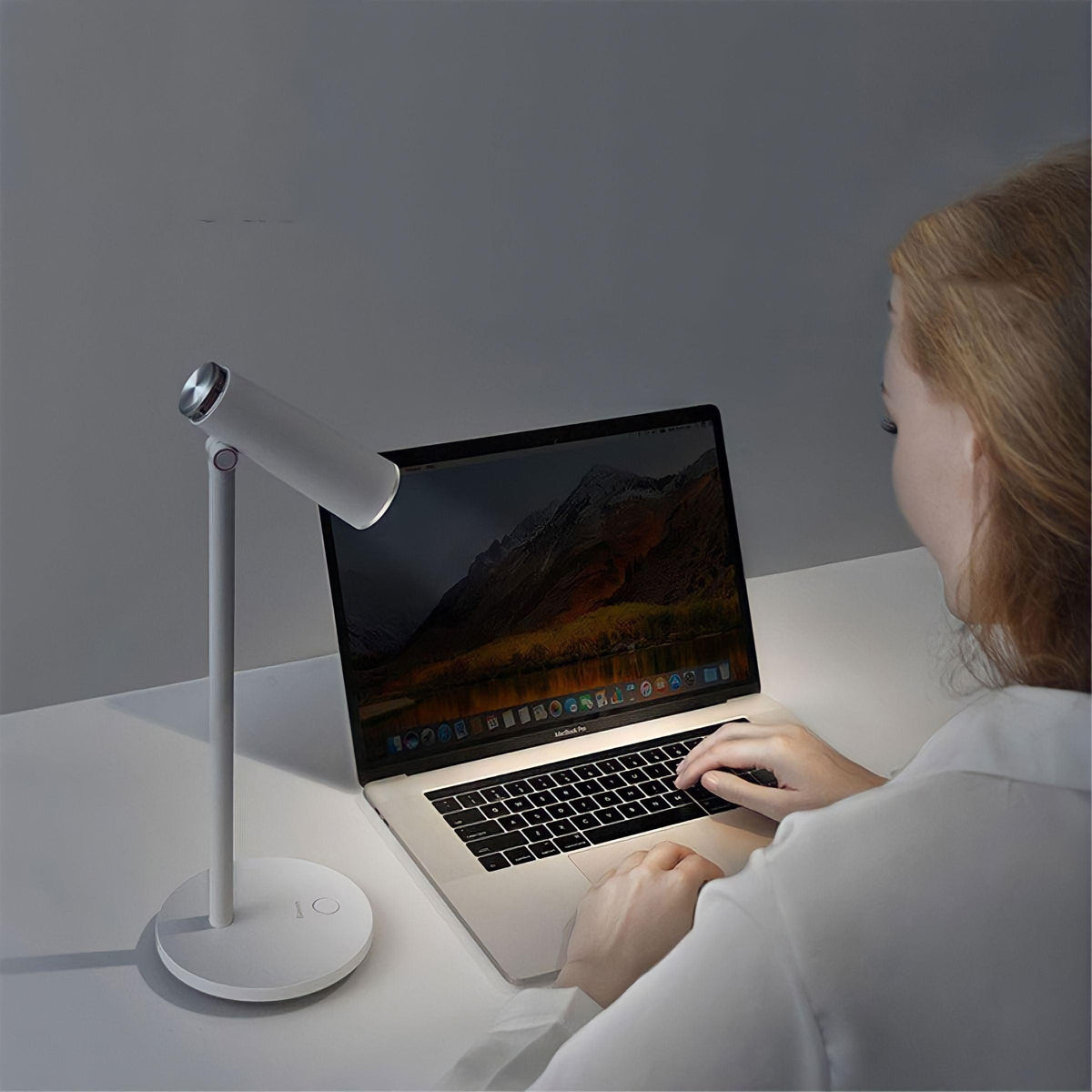 Lampe sans fil de bureau LED rechargeable USB-C, vue 4