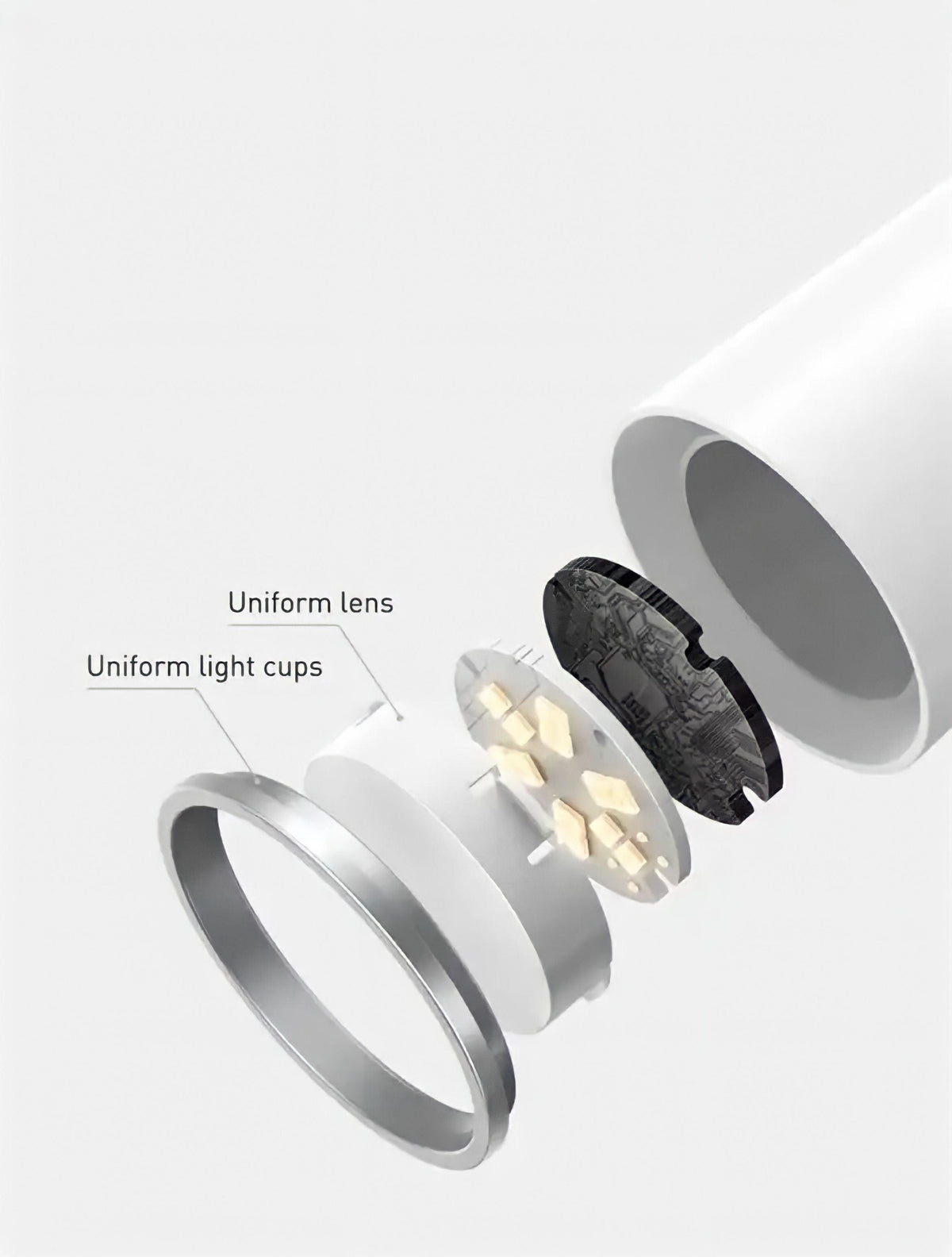 Lampe sans fil de bureau LED rechargeable USB-C, vue 5
