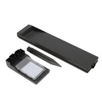 Lampe solaire extérieure noire à allumage automatique, vue 5