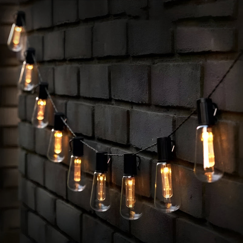 Lampe solaire guirlande guinguette étanche IP65