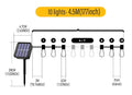 Lampe solaire guirlande guinguette étanche IP65, vue 9
