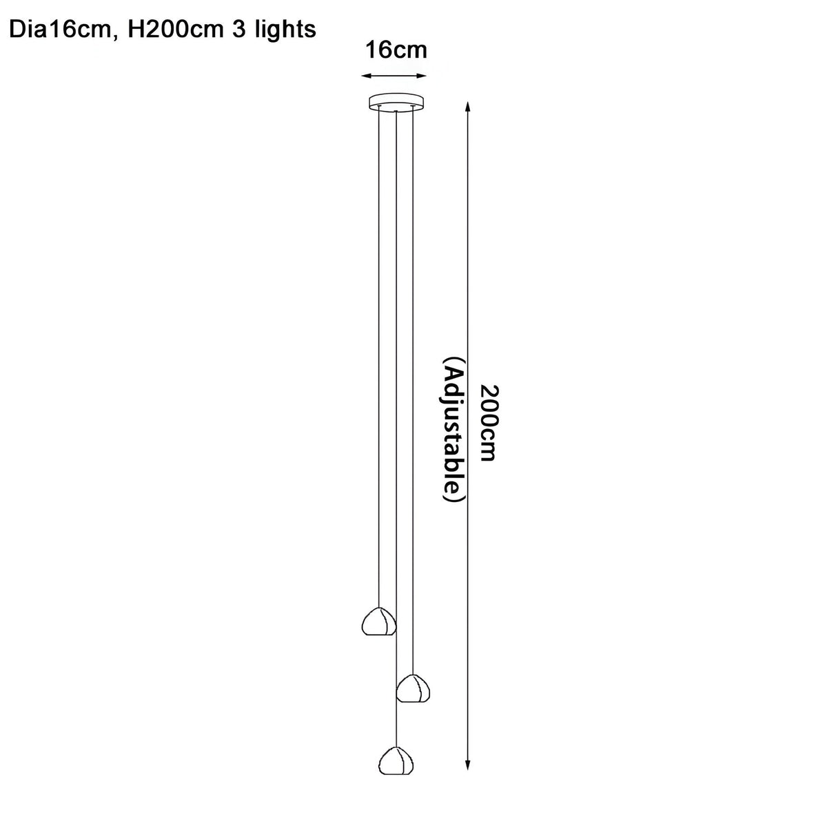 Lustre cristal K9 aux éléments en forme de cœur Fondera, vue 8