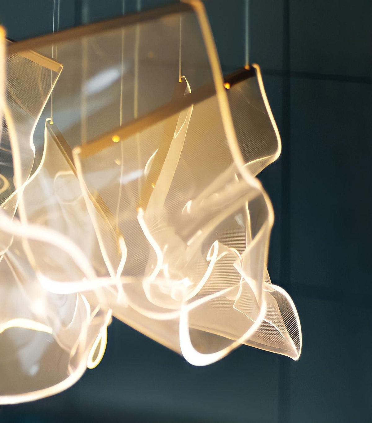 Lustre design duplex à suspensions réglables Masterclass, vue 3
