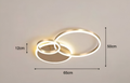 Plafonnier LED avec télécommande Halo, de 3 à 6 éléments, vue 14