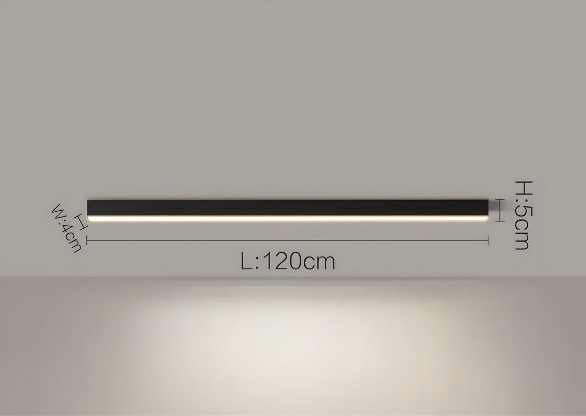 Plafonnier LED avec télécommande sobre de 60 à 200 cm Suora, vue 18
