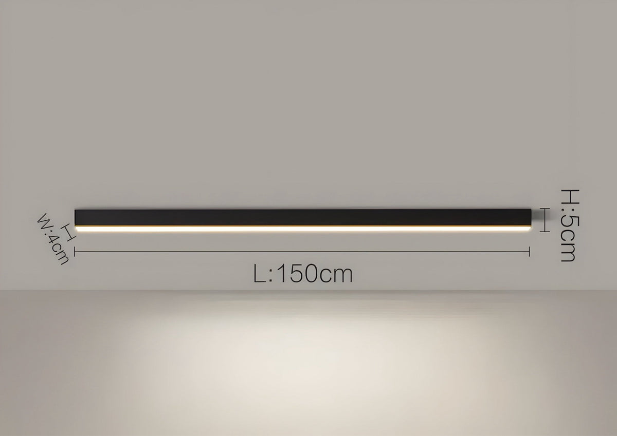 Plafonnier LED avec télécommande sobre de 60 à 200 cm Suora, vue 19