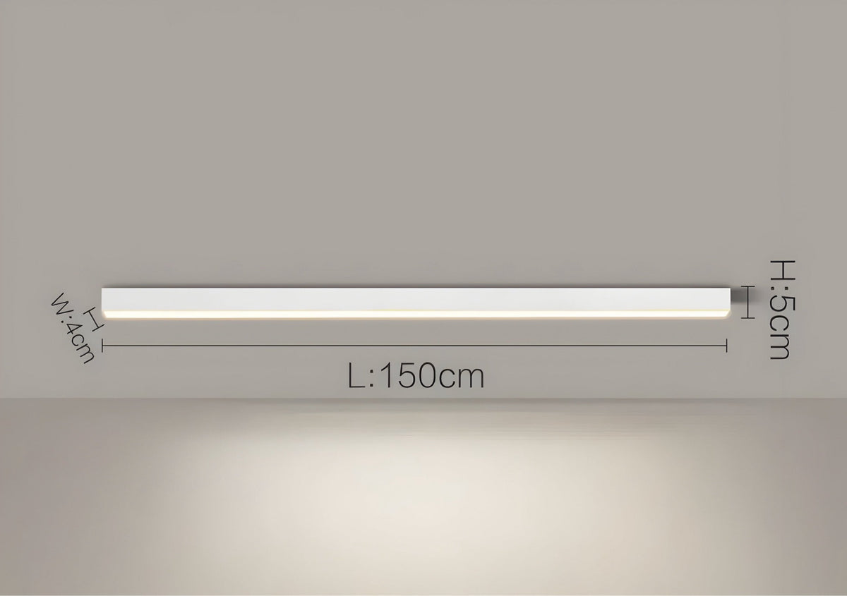 Plafonnier LED avec télécommande sobre de 60 à 200 cm Suora, vue 25