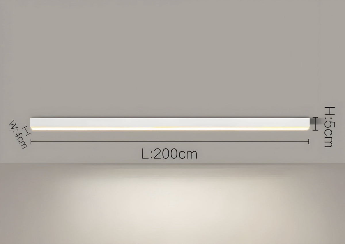Plafonnier LED avec télécommande sobre de 60 à 200 cm Suora, vue 26