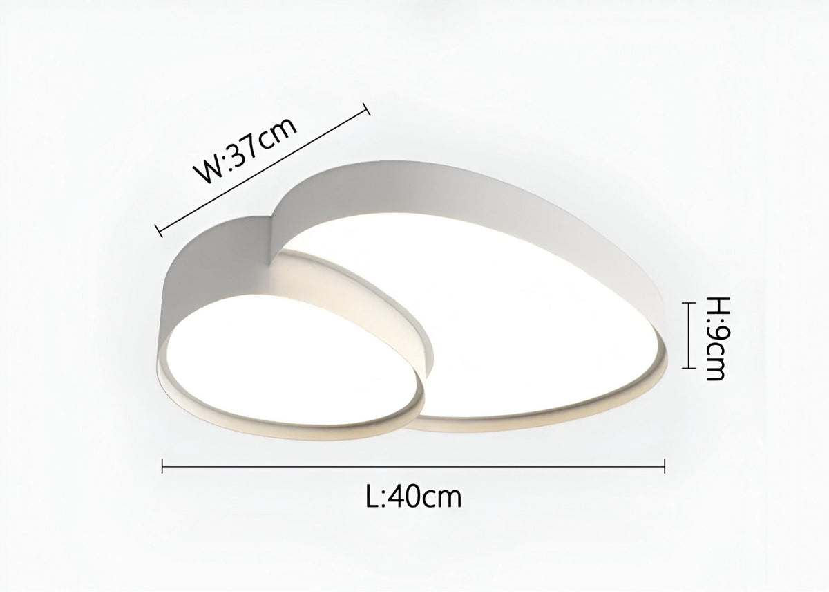Plafonnier LED avec télécommande Varo, noir ou blanc, 3 tailles, vue 11