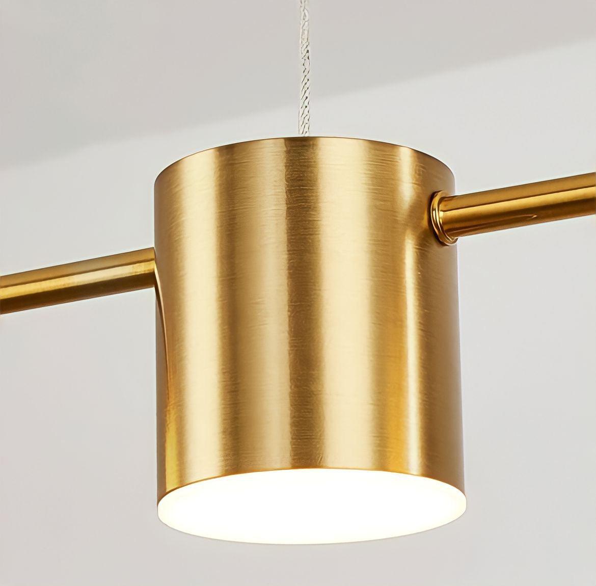 Suspension design scandinave en fer à trois, cinq ou six têtes, vue 10