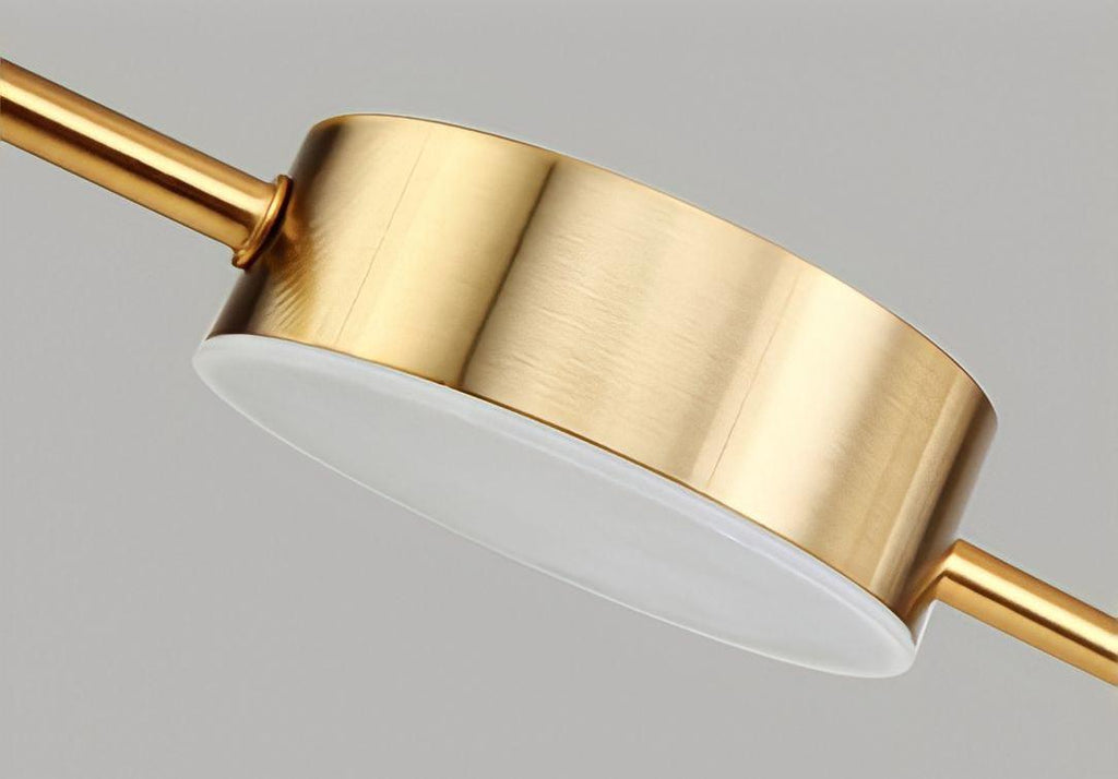 Suspension design scandinave en fer à trois, cinq ou six têtes, vue 9