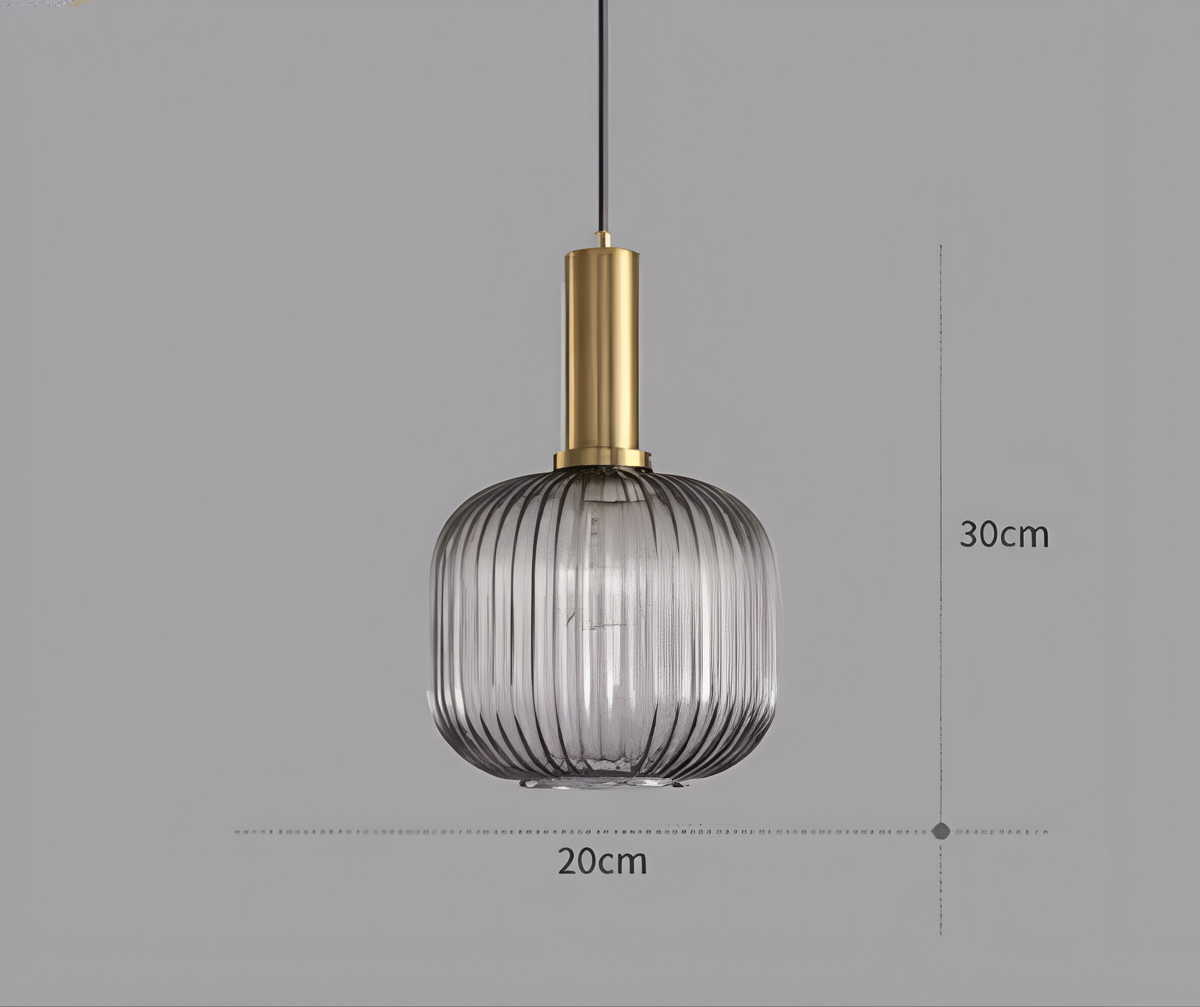 Suspension fleur en verre à ampoule E27, quatre coloris, vue 14