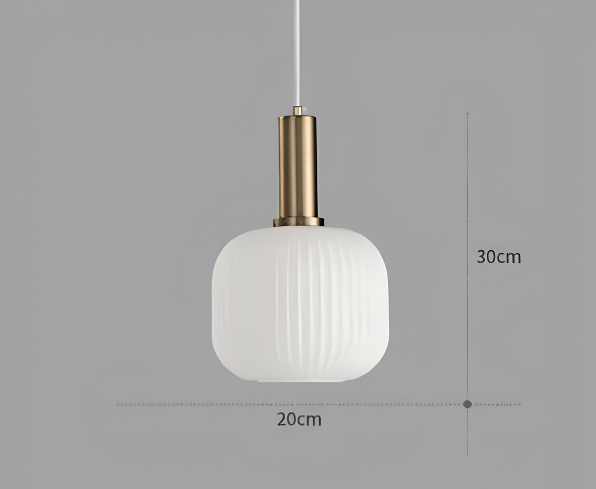 Suspension fleur en verre à ampoule E27, quatre coloris, vue 8