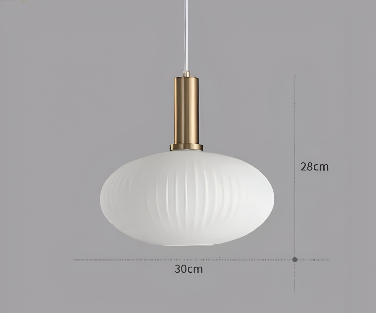 Suspension fleur en verre à ampoule E27, quatre coloris, vue 9