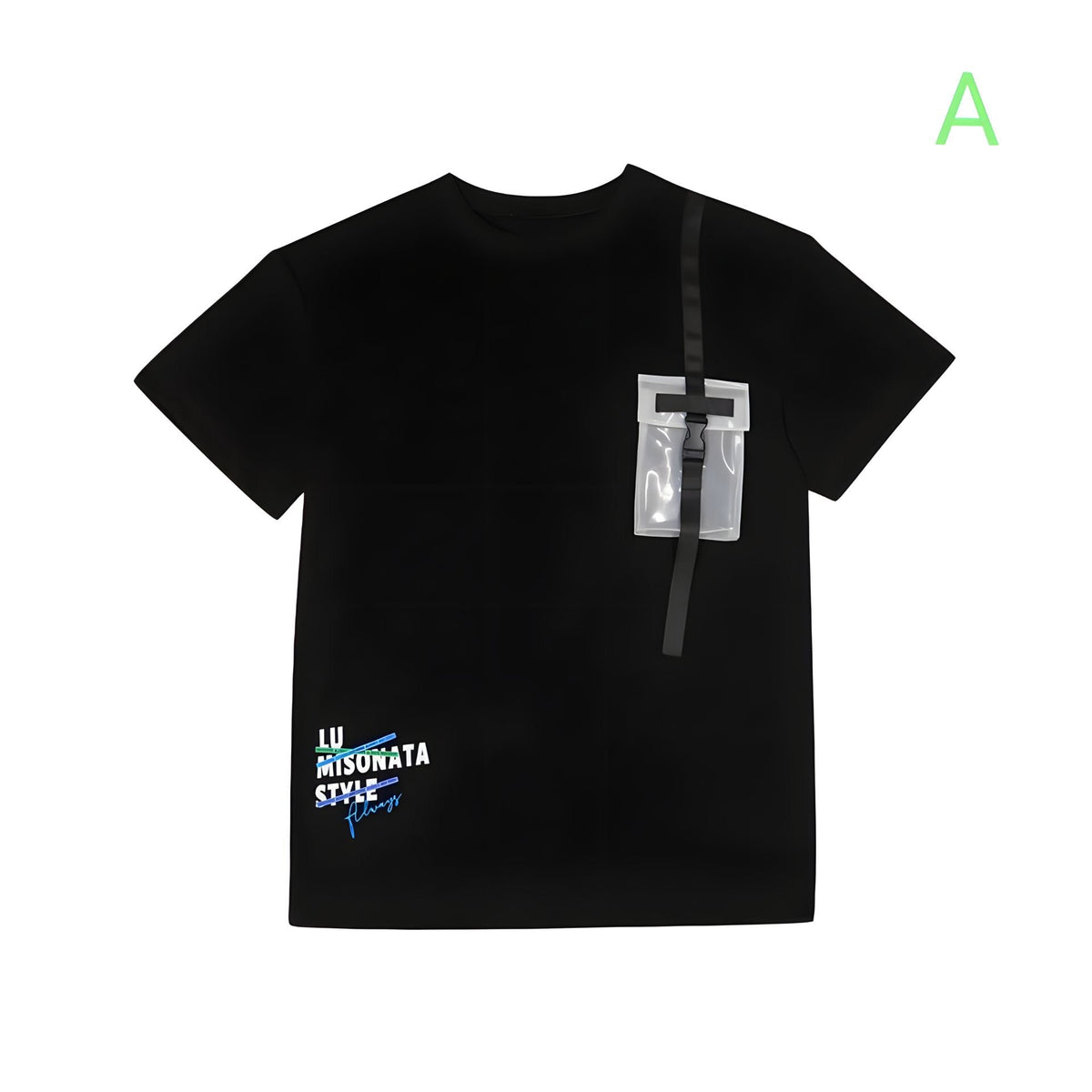 T-shirt lumineux LED unisexe aux couleurs RGBW, vue 4